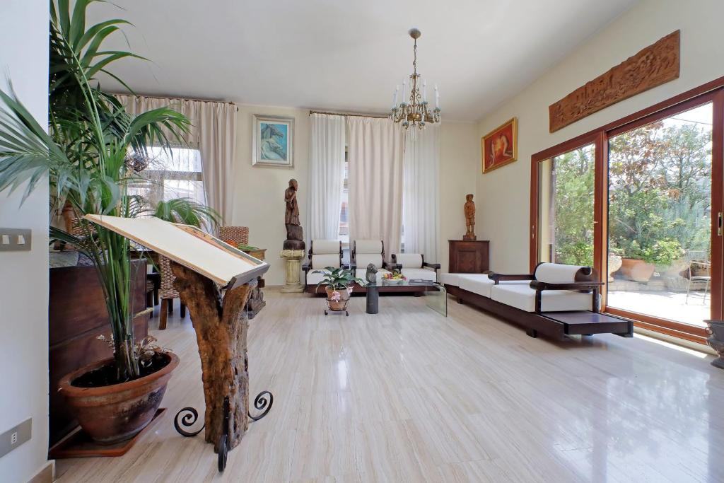 Living spaces of the residence