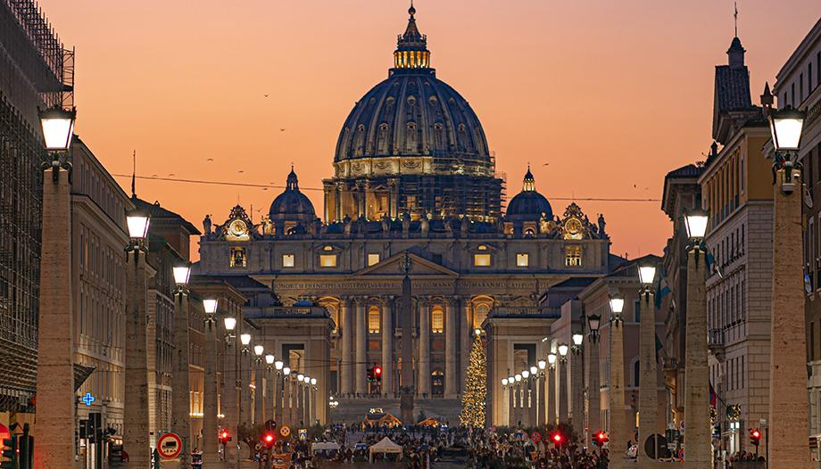 St Peter's Basilica and the Vatican